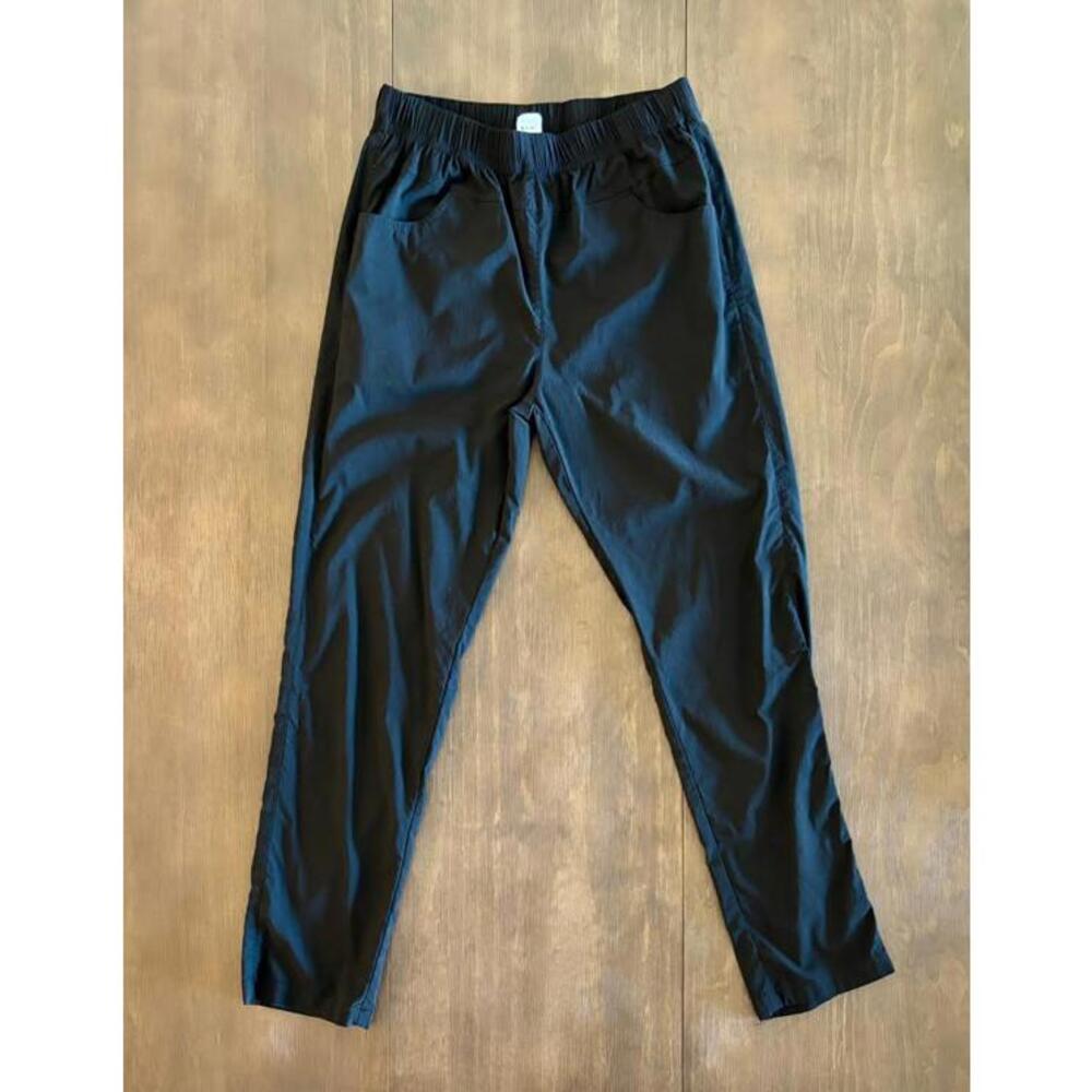 Men’s Black Elastic Waist Joggers Size Small Lightweight